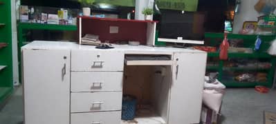 shop Cash counter computer table