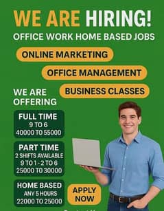 PART TIME AND FULL TIME WORK AVAILABLE FOR MALE/FEMALE