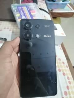 redmi note 13 with box (all accessories and 4 back covers)
