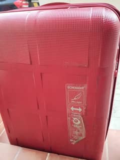Echolac 24 inch suitcase with combination lock