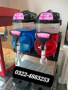 Slush Machine Used New Pizza Oven Pan Tawa Ice Cream Rolling Machine