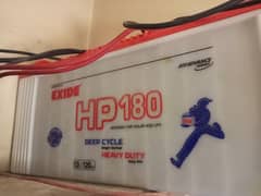 Exide Battery. . HP 180, 21 plates