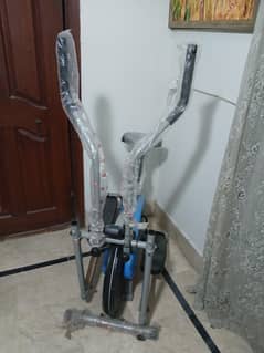 Elliptical with exercise cycle