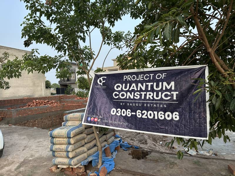 Quantum Construct. Best rates. Plot purchase to finishing. Contact!!! 1