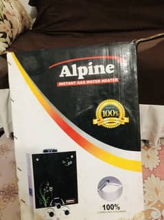 Apline Instant Gas Geyser - Brand New