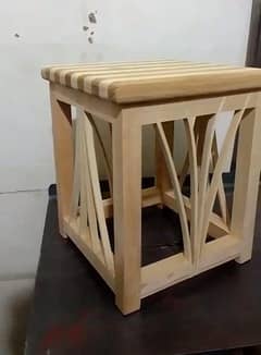 wooden stool