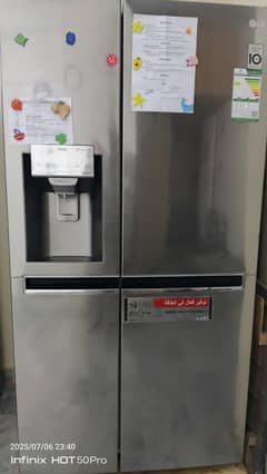 LG side by side refrigerator