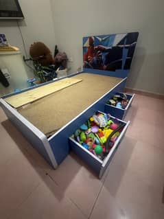 Kids Bed Set and Dressing Table
