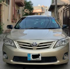 Toyota Corolla XLI VVTI 2012 Registered Islamabad