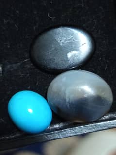 Irani haqiq, black haqiq, Irani Feroza Original Stone