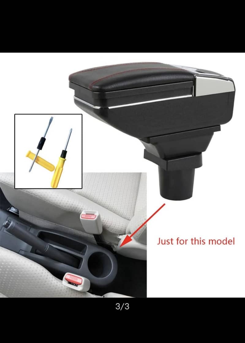 Arm Rest universal console box 3
