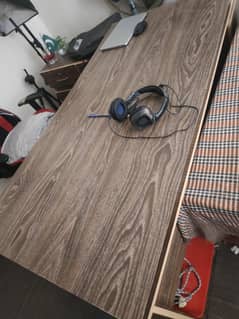 Executive Office Table with Side Draw cabin