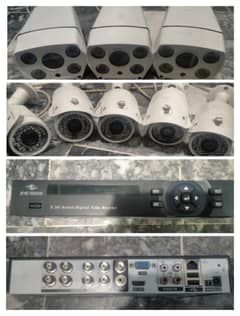 8 camera and 8 channel dvr