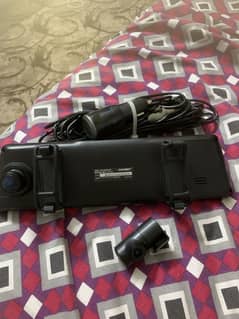 Dashcam rear view mirror camera
