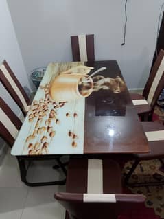 Dinning Table With 6 Chairs
