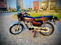 Modified Honda CG125 2021 model up for sale