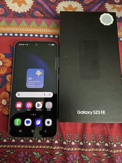 Samsung Galaxy S23 FE PTA Approved with box and orignal charging cable