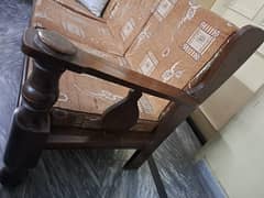 2 sofa set, pure solid wood