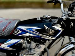 Honda CG125 Black Applied For