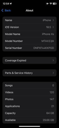 iPhone xs