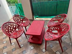 4 Chair 1 Table