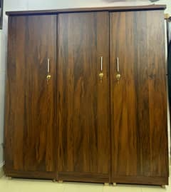 Slightly used 3 door wardrobe for sale