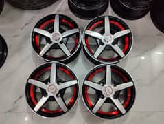 Vossen CV3 13 inch rims for Mehran old cultus Khyber