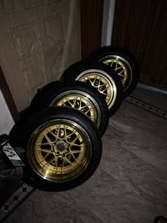 Ssr 15 inch multi pcd rims