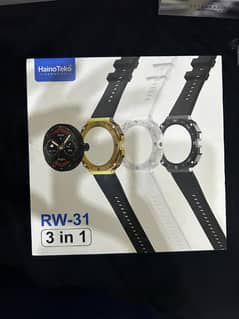 Haino Teko 3in1 Smart Watch with 3 Bezels and 2 Straps Premium Quality