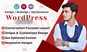 I will design or redesign your WordPress website for conversations