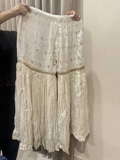 Pure indian gharara and shirt and duppatta