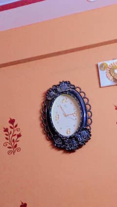 a decorative wall clock,