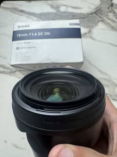 Sigma 16mm f1.4 DC DN Lens for sale