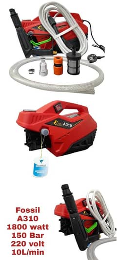 Fossil A310 150 Bar pressure washer 1800 watt 100% copper wiending.