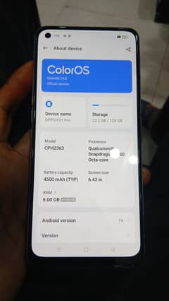 oppo f21 pro for sel