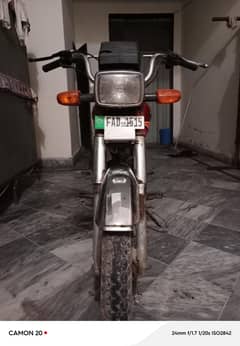 "Honda CD 70 | 2012 Model | Red | All Documents Clear – Only 45K"