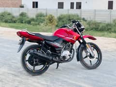 Yamaha YBR G 2020 in red colure Islamabad number. /03369800157/