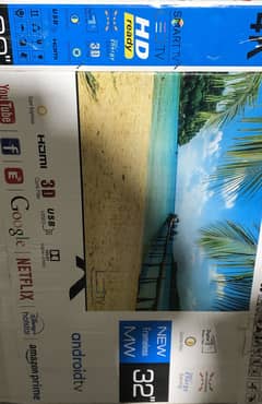 32” led tv box (read description)