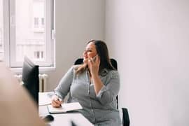 Female Office Secretary