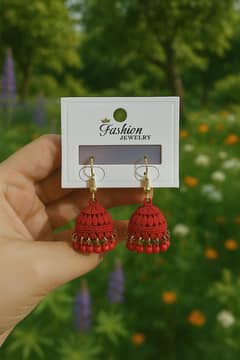 Traditional Indian jhumka