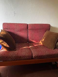 pure wooden sofa set