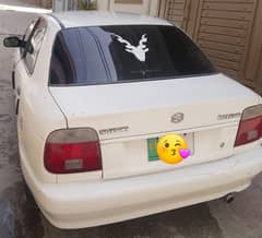 Suzuki Baleno 2005, White, Lhr No. register 2006, Exchange possible