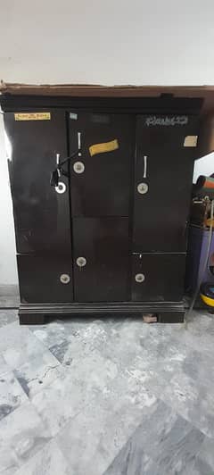 Three Door Iron Safe Almari (Big Size)