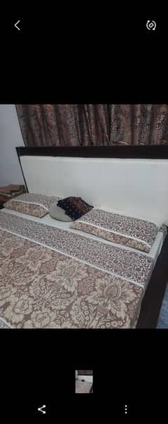 Master bed with mattress