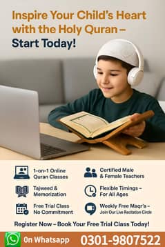 Home Tuition & Online Quran Academy