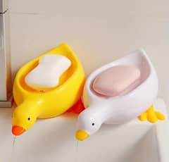 Duck and Leaf Shape Soap Holder.