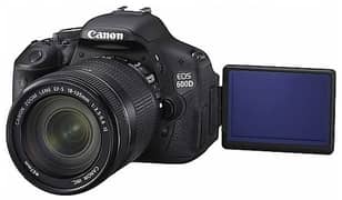 Camera Cannon 600 D camera