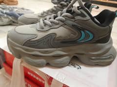 Medicated grey trendy shoes. . From a Taiwanese brand manufactured in