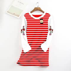 high demand printed Fleece sleep shirt 1 pc