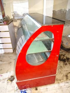 bakery display counter for sale / Sweet counter/ cake chillar
